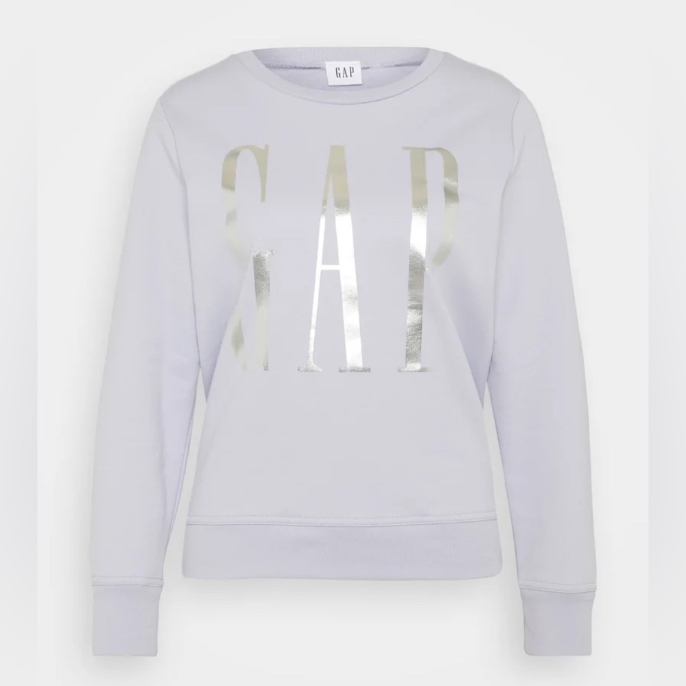 GAP Metallic Lettering Sweatshirt